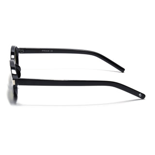 Bloom - Black Oval Sunglasses for Women (2537CL2186)