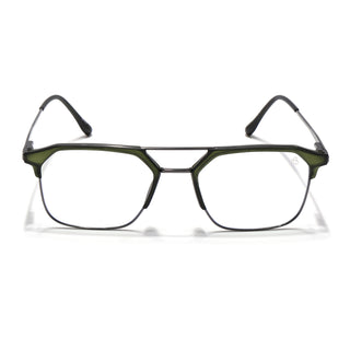 Eyejack Turbo Green Wayfarer Eyeglasses for Men & Women (95001FCL1448-C5)