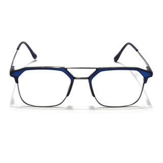 Eyejack Turbo Blue Wayfarer Eyeglasses for Men & Women (95001FCL1447-C4)