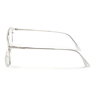 Eyejack Turbo Matt Transparent Wayfarer Eyeglasses for Men & Women (95001FCL1449-C6)