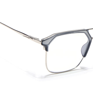 Eyejack Turbo Light Grey Wayfarer Eyeglasses for Men & Women (95001FCL1446-C3)