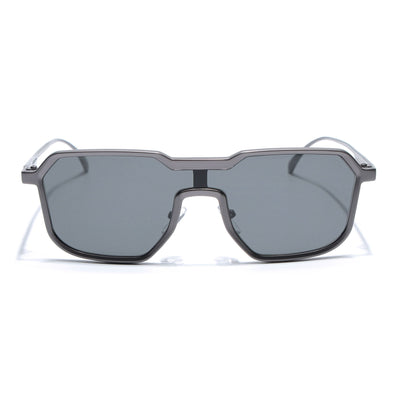Matrix - Grey Square Metal Sunglasses I RH9522CL859