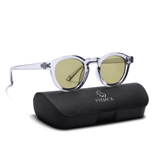 Blake - Transparent Round Sunglasses (89290CL2191)