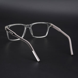 Eyejack Rush Transparent Square Eyeglasses for Men & Women (1001CL636-C2)