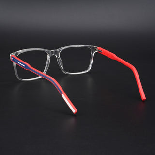 Eyejack Rush Transparent Square Eyeglasses for Men & Women (1001CL638-C4)