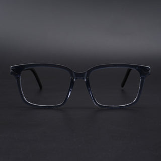 Eyejack Rush Grey Square Eyeglasses for Men & Women (1002CL653-C9)