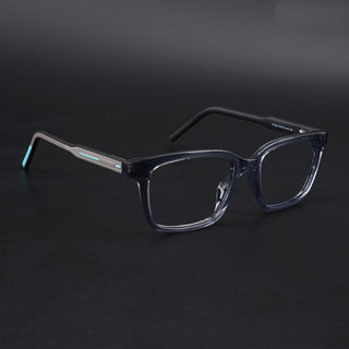 Eyejack Rush Grey Square Eyeglasses for Men & Women (1002CL653-C9)