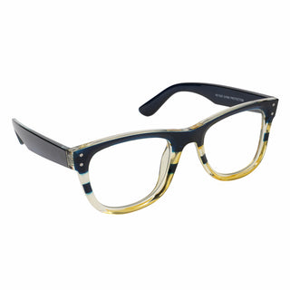 Eyejack Photochromic reverse technology Navy Blue & Yellow Sunglasses (1003CL626-C4)