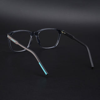 Eyejack Rush Grey Square Eyeglasses for Men & Women (1003CL663-C9)