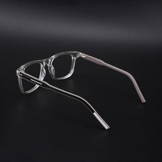 Eyejack Rush Transparent Square Eyeglasses for Men & Women (1005CL676-C2)