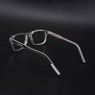 Eyejack Rush Transparent Square Eyeglasses for Men & Women (1008CL706-C2)