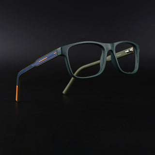 Eyejack Rush Green Square Eyeglasses for Men & Women (1008CL710-C6)