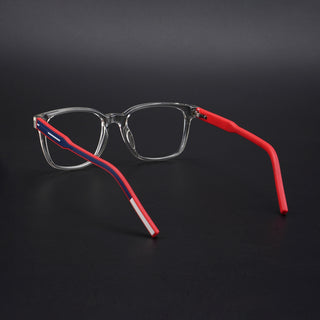 Eyejack Rush Transparent Square Eyeglasses for Men & Women (1009CL718-C4)