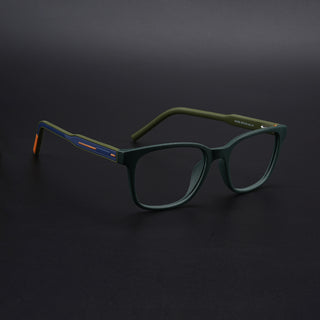 Eyejack Rush Green Square Eyeglasses for Men & Women (1009CL720-C6)