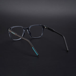 Eyejack Rush Grey Square Eyeglasses for Men & Women (1009CL723-C9)