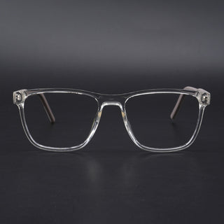 Eyejack Rush Transparent Square Eyeglasses for Men & Women (1010CL726-C2)