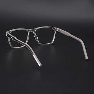 Eyejack Rush Transparent Square Eyeglasses for Men & Women (1010CL726-C2)