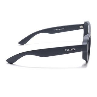 Eyejack Thunder Black Wayfarer Eyeglasses for Men & Women (1391CL579-C1)