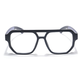 Eyejack Thunder Black Wayfarer Eyeglasses for Men & Women (1391CL581-C3)