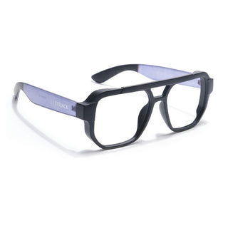 Eyejack Thunder Black Wayfarer Eyeglasses for Men & Women (1391CL581-C3)