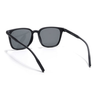 Eyejack Black Square Sunglasses for Men & Women (15902CL1056)