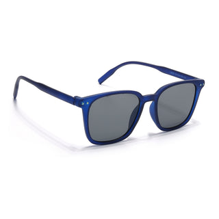 Eyejack Blue Square Sunglasses for Men & Women (15902CL1057)