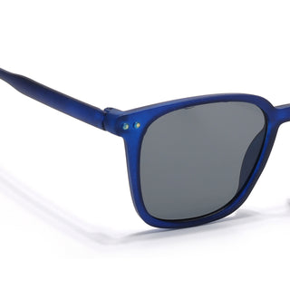 Eyejack Blue Square Sunglasses for Men & Women (15902CL1057)