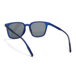 Eyejack Blue Square Sunglasses for Men & Women (15902CL1057)