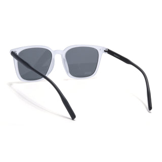 Eyejack Grey Square Sunglasses for Men & Women (15902CL1058)