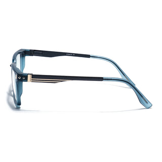 Eyejack Sea Green Rectangle Eyeglasses for Men & Women (162001FCL2443)