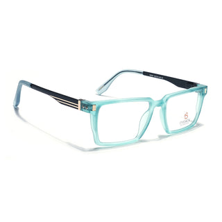 Eyejack Aqua Rectangle Eyeglasses for Men & Women (162001FCL2444)