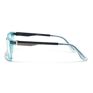 Eyejack Aqua Rectangle Eyeglasses for Men & Women (162001FCL2444)