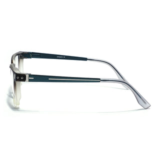 Eyejack Black & Grey Rectangle Eyeglasses for Men & Women (162002FCL2452)