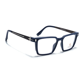 Eyejack Blue Rectangle Eyeglasses for Men & Women (162002FCL2454)