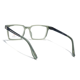 Eyejack Olive Rectangle Eyeglasses for Men & Women (162002FCL2458)