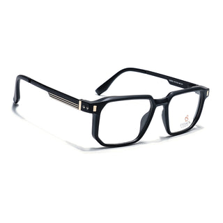Eyejack Black Wayfarer Eyeglasses for Men & Women (162003FCL2460)