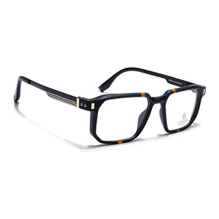 Eyejack Black & Brown Wayfarer Eyeglasses for Men & Women (162003FCL2462)