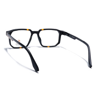 Eyejack Black & Brown Wayfarer Eyeglasses for Men & Women (162003FCL2462)