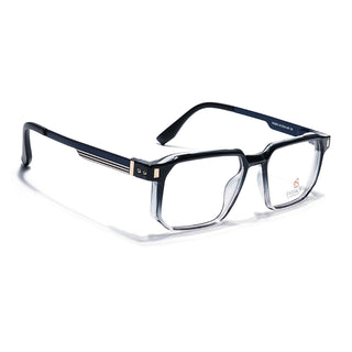 Eyejack Black & Transparent Wayfarer Eyeglasses for Men & Women (162003FCL2463)