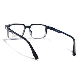 Eyejack Black & Transparent Wayfarer Eyeglasses for Men & Women (162003FCL2463)