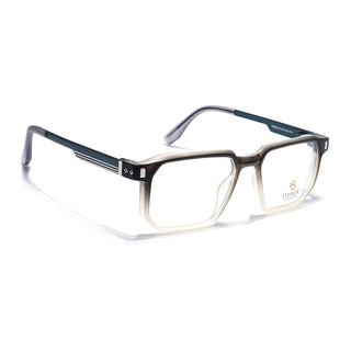 Eyejack Black & Grey Wayfarer Eyeglasses for Men & Women (162003FCL2464)