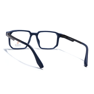 Eyejack Blue Wayfarer Eyeglasses for Men & Women (162003FCL2466)