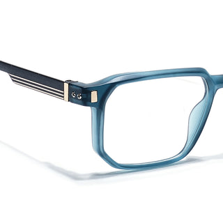 Eyejack Sea Green Wayfarer Eyeglasses for Men & Women (162003FCL2467)