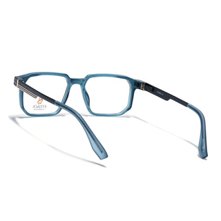 Eyejack Sea Green Wayfarer Eyeglasses for Men & Women (162003FCL2467)