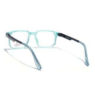 Eyejack Aqua Wayfarer Eyeglasses for Men & Women (162003FCL2468)