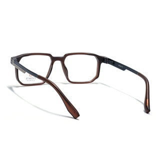 Eyejack Brown Wayfarer Eyeglasses for Men & Women (162003FCL2469)
