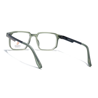 Eyejack Olive Wayfarer Eyeglasses for Men & Women (162003FCL2470)
