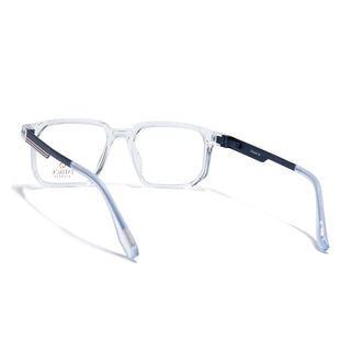Eyejack Transparent Wayfarer Eyeglasses for Men & Women (162003FCL2471)