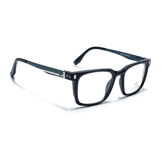 Eyejack Black Wayfarer Eyeglasses for Men & Women (162004FCL2473)