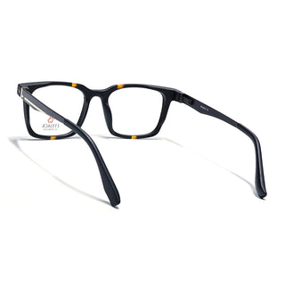 Eyejack Black & Brown Wayfarer Eyeglasses for Men & Women (162004FCL2474)